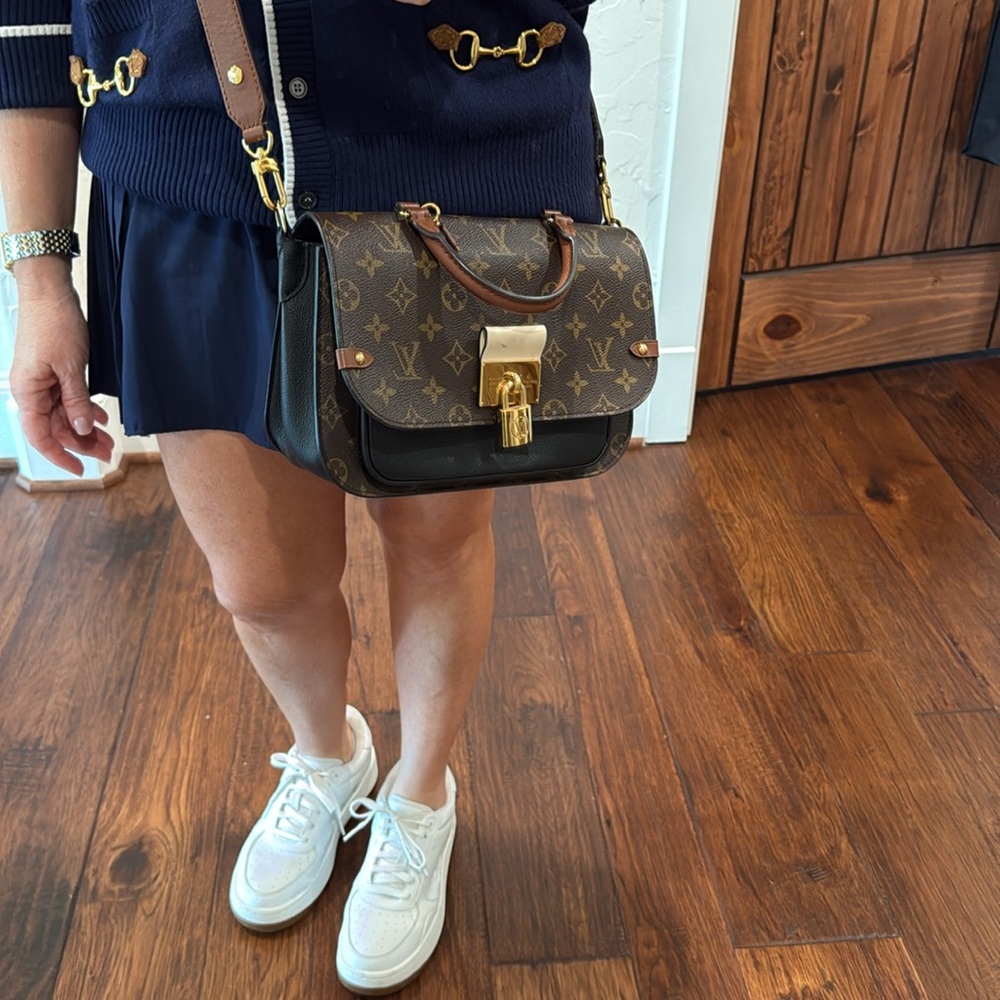 Louis Vuitton Vaugirard Handbag Monogram Canvas with Leather